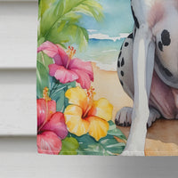 Great Dane Luau House Flag