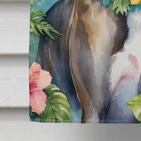 Greyhound Luau House Flag