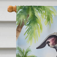 Greyhound Luau House Flag