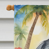 Havanese Luau House Flag