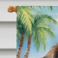 Japanese Chin Luau House Flag