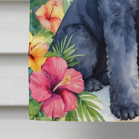 Kerry Blue Terrier Luau House Flag