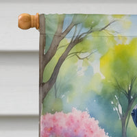 Great Dane Spring Path House Flag