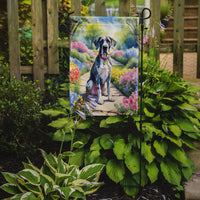 Great Dane Spring Path Garden Flag
