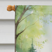 Newfoundland Spring Path House Flag