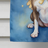 Boston Terrier My Angel House Flag