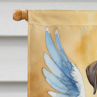 Boxer My Angel House Flag