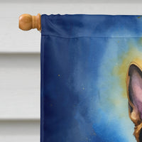 German Shepherd My Angel House Flag