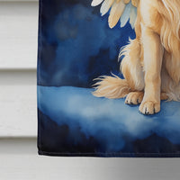 Golden Retriever My Angel House Flag