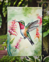 Broadtailed Hummingbird Garden Flag