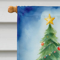 German Shorthaired Pointer Christmas Reindeer House Flag