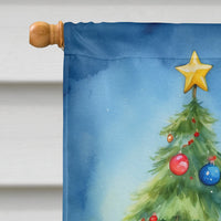 Great Dane Christmas Reindeer House Flag