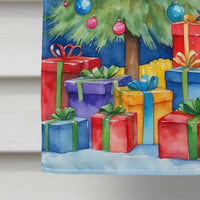 Great Dane Christmas Reindeer House Flag