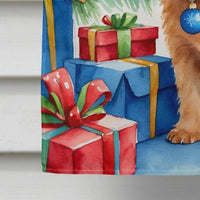 Norfolk Terrier Christmas Reindeer House Flag
