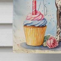 German Shorthaired Pointer Happy Birthday House Flag