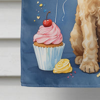 Goldendoodle Happy Birthday House Flag