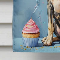 Great Dane Happy Birthday House Flag