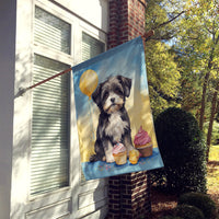 Havanese Happy Birthday House Flag