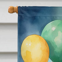 Irish Setter Happy Birthday House Flag