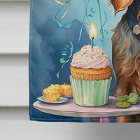 Irish Setter Happy Birthday House Flag