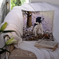 Springer Spaniel by Michael Herring Canvas Decorative Pillow HMHE0008PW1414