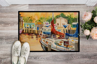 Sunset Bay Sailboat Indoor or Outdoor Mat 24x36 JMK1082JMAT