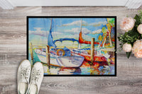Towering Q Sailboat Indoor or Outdoor Mat 24x36 JMK1088JMAT