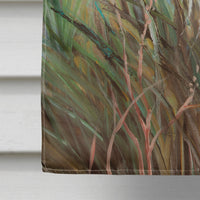 Blue Heron Gazing West Flag Canvas House Size JMK1149CHF