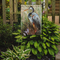 Blue Heron Gazing West Flag Garden Size JMK1149GF