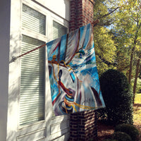 Pain Killer Sailboat Race Flag Canvas House Size JMK1155CHF