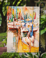 Sailboats and Pelicans Flag Garden Size JMK1160GF