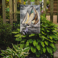 Boat Full Sailboats Flag Garden Size JMK1166GF