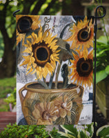 Pot of Sunflowers Flag Garden Size JMK1202GF