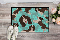 Liver English Springer Spaniel Indoor or Outdoor Mat 24x36