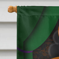 Italian Greyhound Halloween House Flag