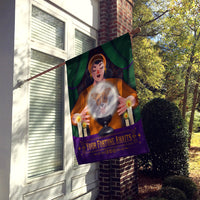 Jack Russell Halloween House Flag
