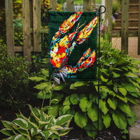 Craw Baby on Green Crawfish Flag Garden Size MW1194GF