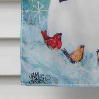 Christmas Tree Friends Snowman Flag Canvas House Size PJC1008CHF