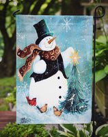 Christmas Tree Friends Snowman Flag Garden Size PJC1008GF