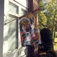 Boston Terrier Patio Gems Flag Canvas House Size PPP3036CHF