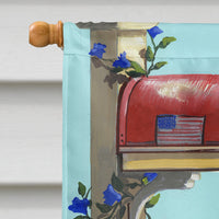 Boxer Got Mail Flag Canvas House Size PPP3039CHF