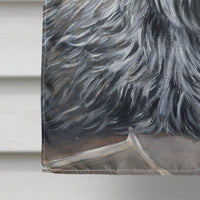 Cairn Terrier Geraniums Flag Canvas House Size PPP3052CHF