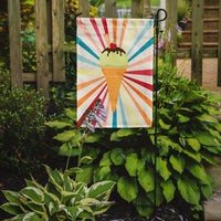 Ice Cream with Strawberry on top Flag Garden Size
