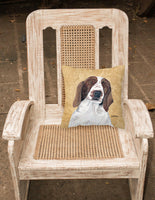 Springer Spaniel Decorative   Canvas Fabric Pillow