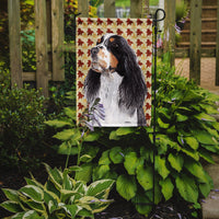 Springer Spaniel Fall Leaves Portrait Flag Garden Size