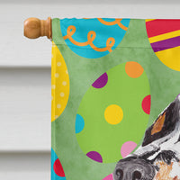Springer Spaniel Easter Eggtravaganza Flag Canvas House Size