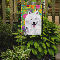 American Eskimo Easter Eggtravaganza Flag Garden Size