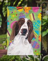 Welsh Springer Spaniel Easter Eggtravaganza Flag Garden Size