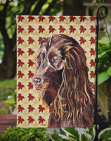 Boykin Spaniel Fall Leaves Flag Garden Size