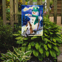 English Springer Spaniel Flag Garden Size